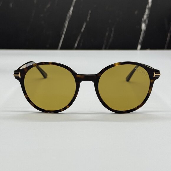 NEW TOM FORD ARAKI TF1184 52H POLARIZED HAVANA SUNGLASSES TOM FORD FT1184 52H main image 6